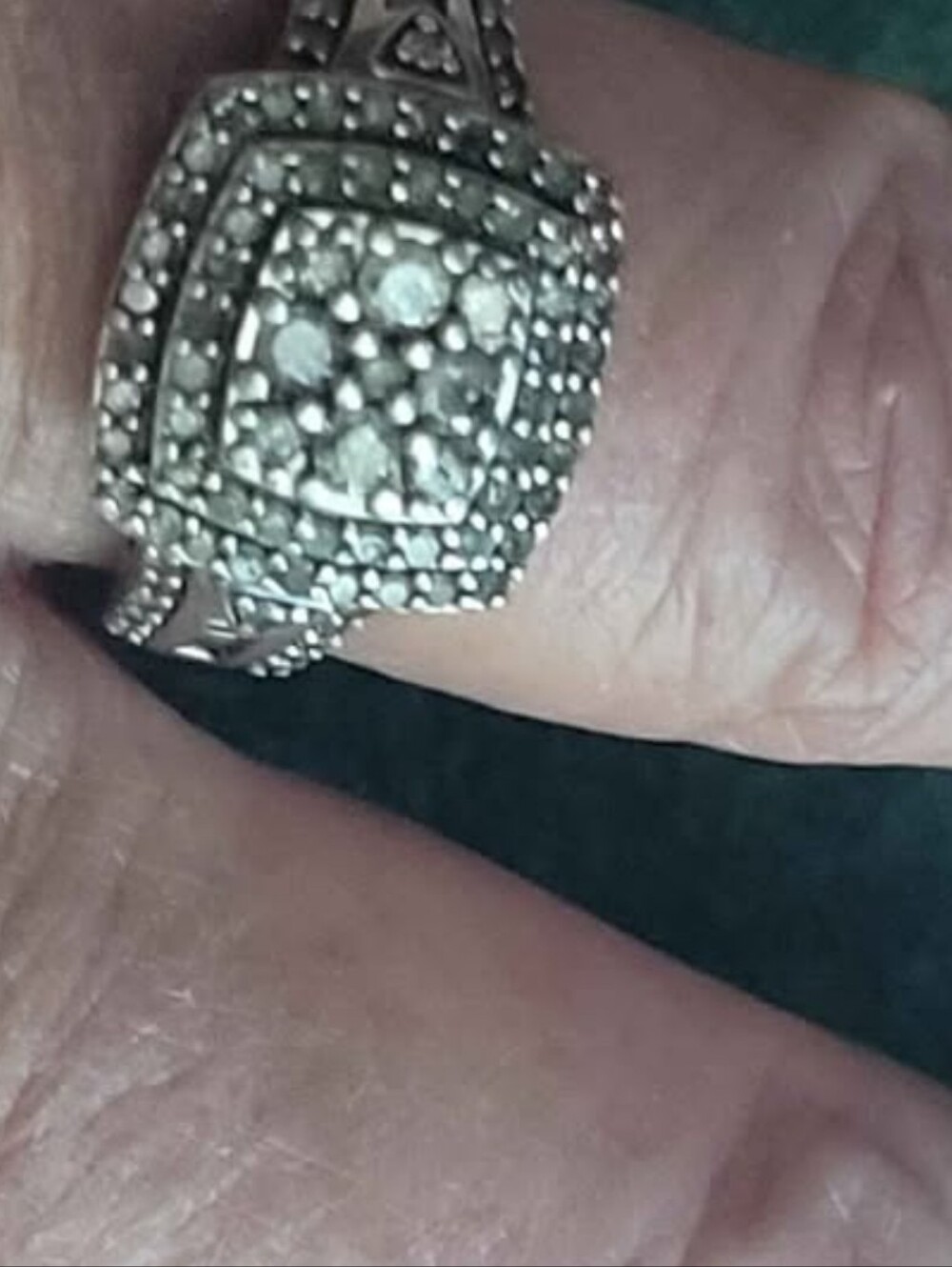 Diamond Ring SK9/925 FIRM PRICE NO LESS